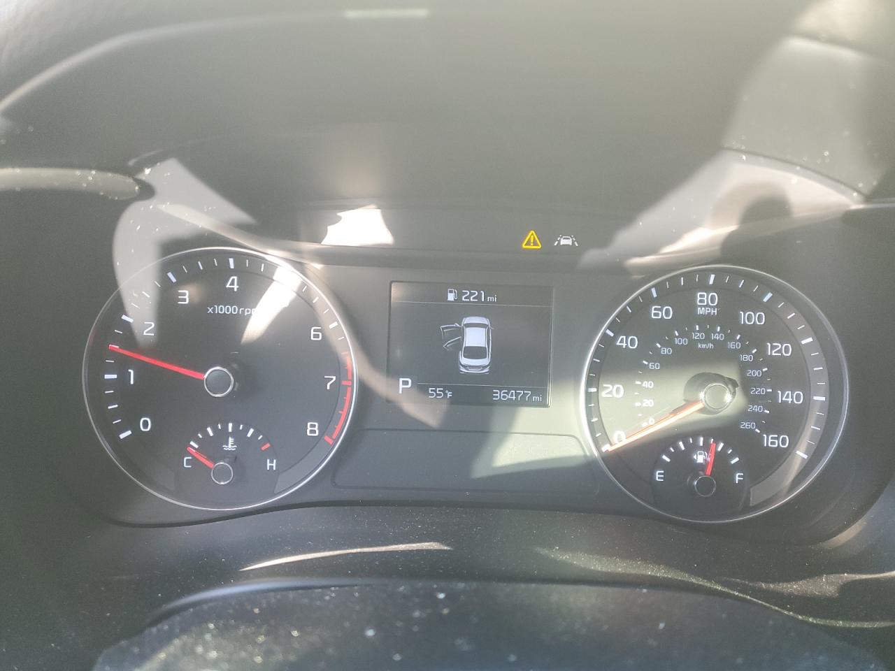 2020 KIA Forte VIN 3KPF24AD5LE245918 Copart auction photo, front end / top/roof damage thumbnail 9