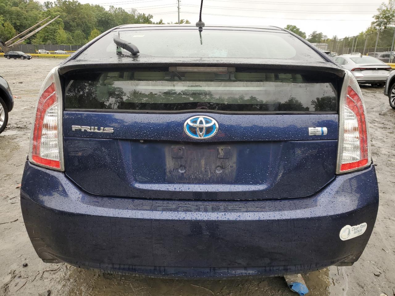 2013 Toyota Prius VIN JTDKN3DUXD0351724 Copart auction photo, front end / mechanical damage thumbnail 6
