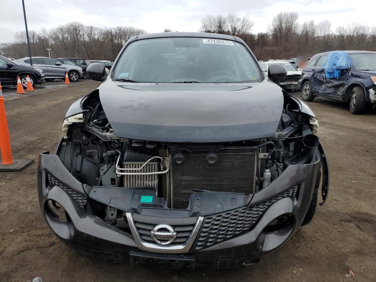 2013 Nissan Juke VIN JN8AF5MV1DT227096 Copart auction photo, front end damage thumbnail 5