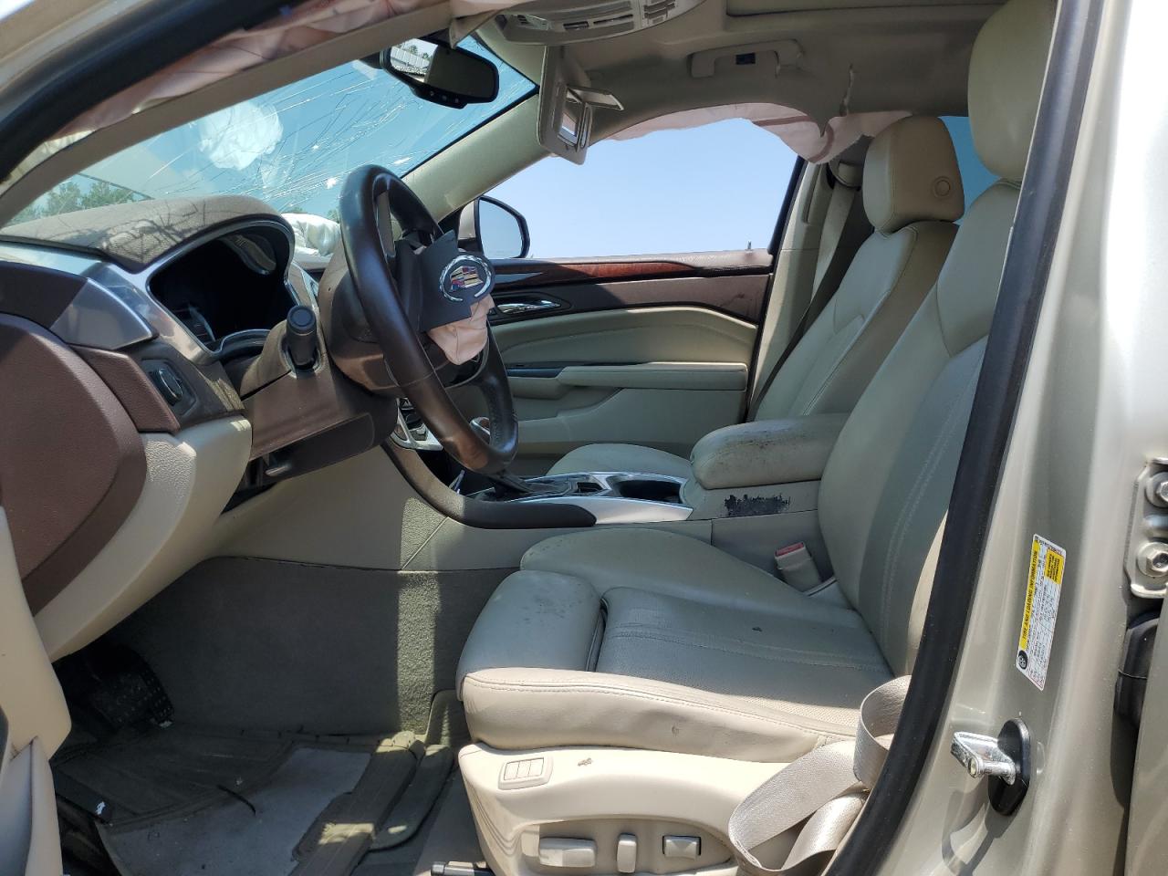 2013 Cadillac SRX VIN 3GYFNCE37DS647276 Copart auction photo, all over damage thumbnail 7