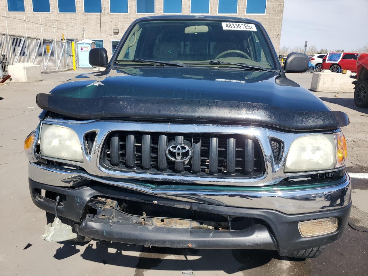 2001 Toyota Tacoma VIN 5TEWN72N11Z873710 Copart auction photo, front end / side damage thumbnail 5