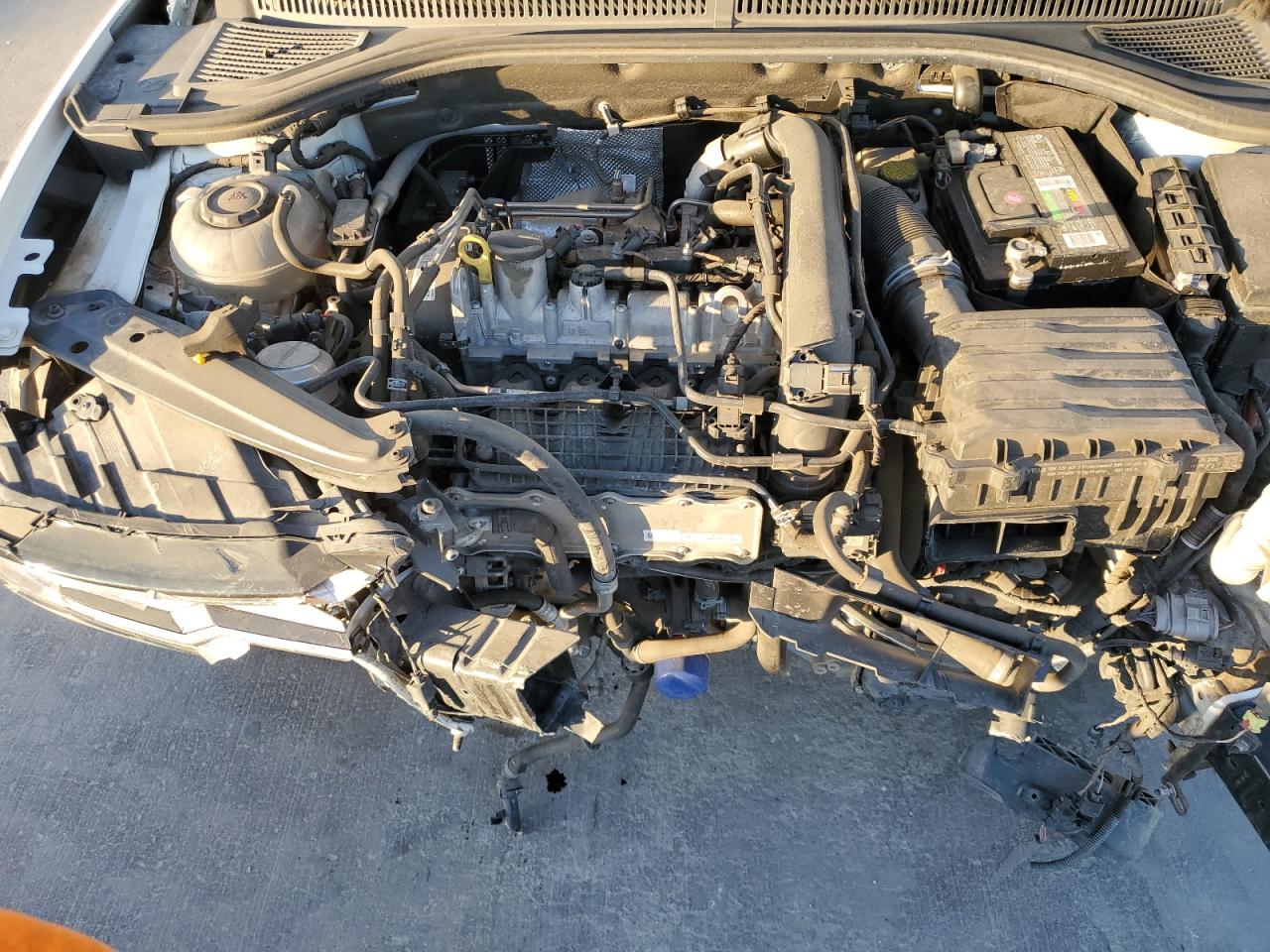 2021 Volkswagen Jetta VIN 3VWC57BU9MM023686 Copart auction photo, front end damage thumbnail 11