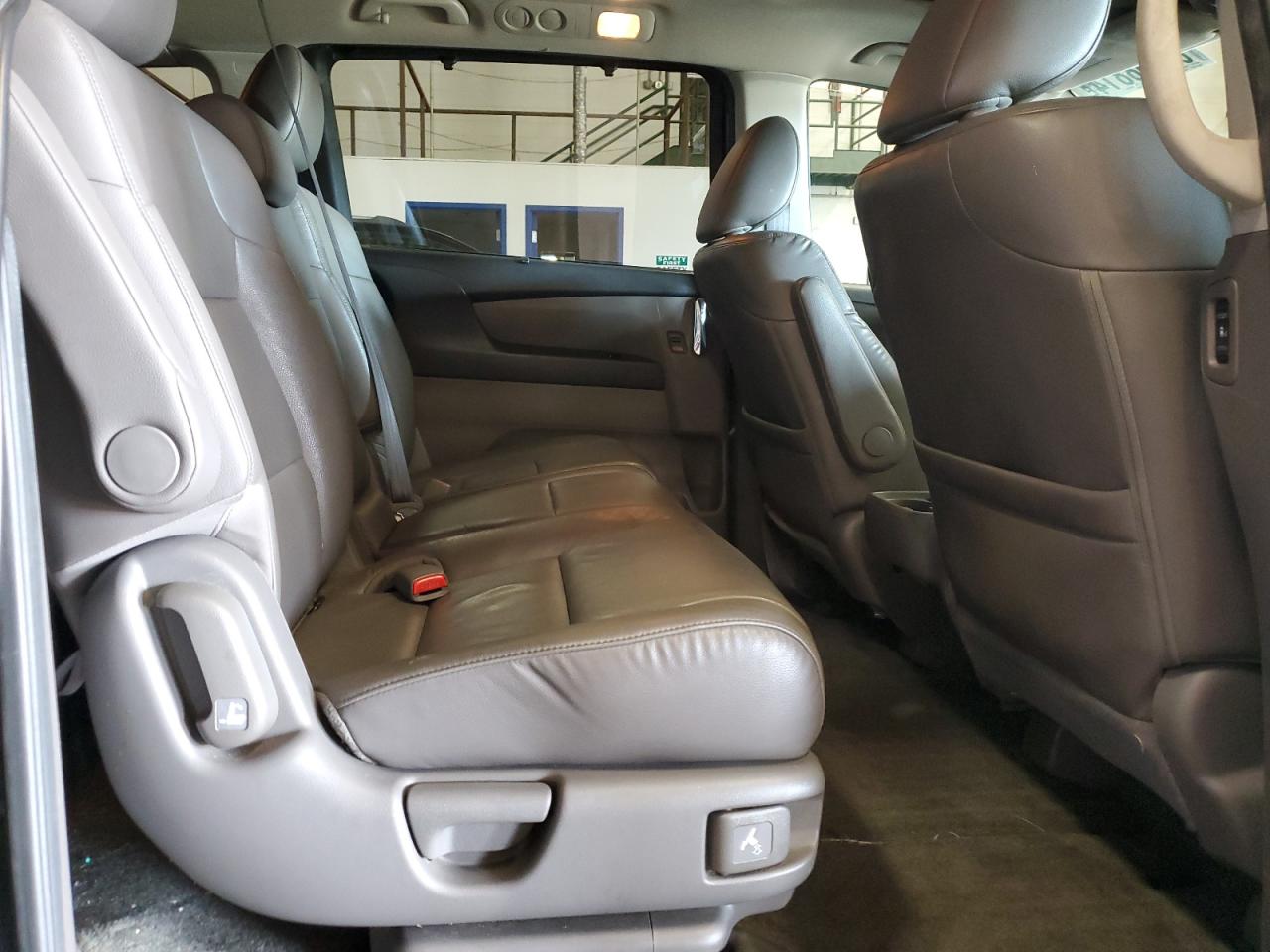 2014 Honda Odyssey VIN 5FNRL5H65EB031256 Copart auction photo, front end / side damage thumbnail 12