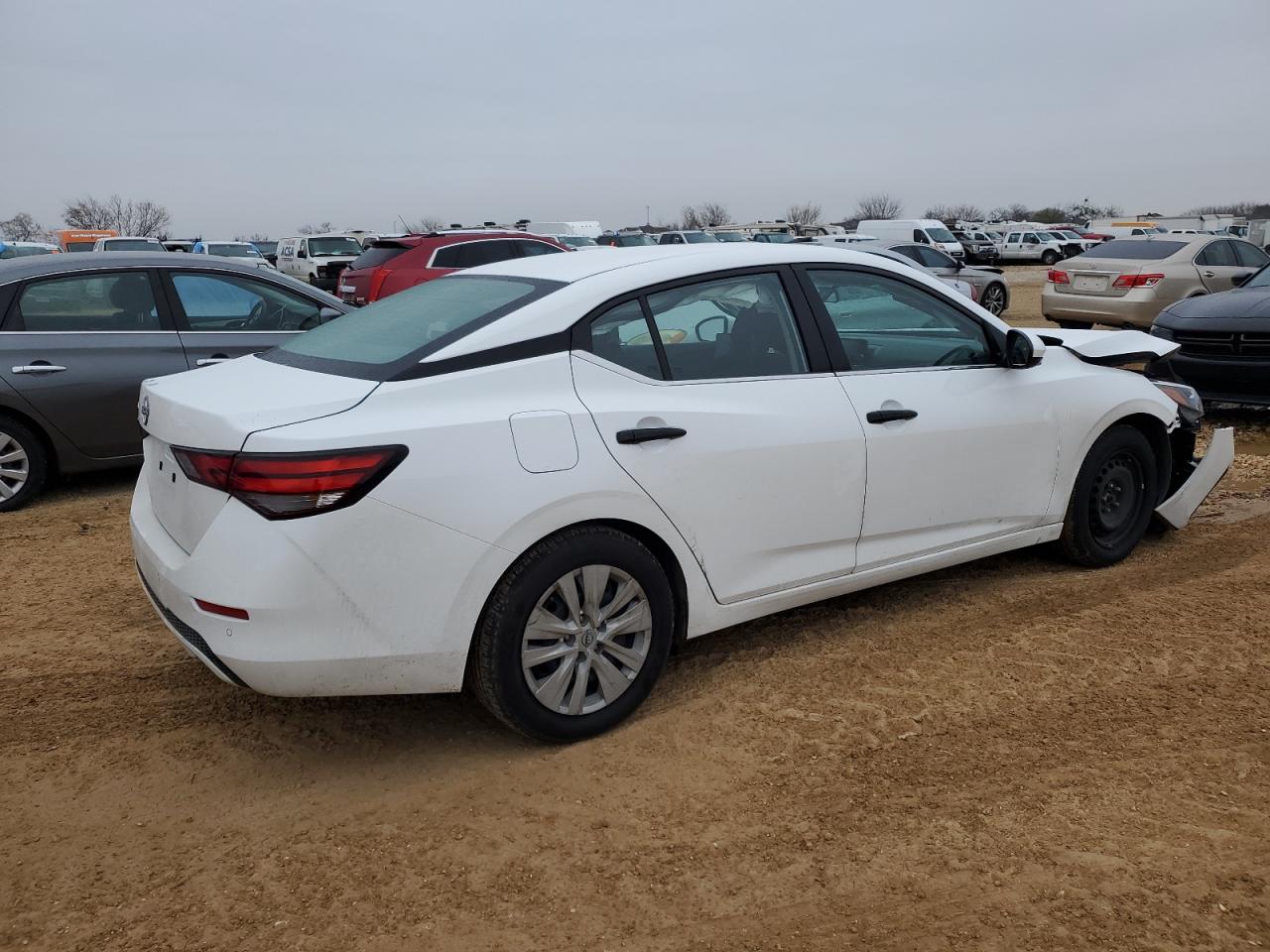 2024 Nissan Sentra VIN 3N1AB8BV5RY288643 Copart auction photo, front end damage thumbnail 3