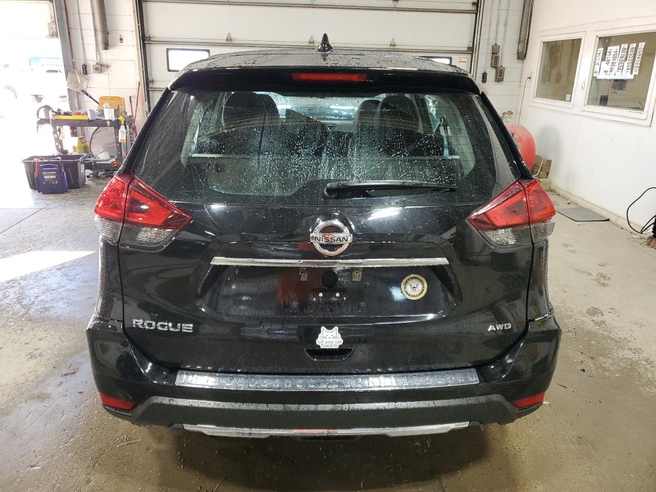 2019 Nissan Rogue VIN 5N1AT2MV1KC829931 Copart auction photo, front end / all over damage thumbnail 6