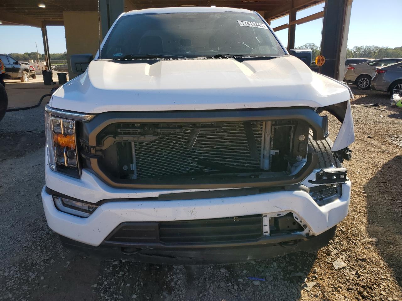 2022 Ford F-150 VIN 1FTFW1E52NKE25380 Copart auction photo, front end damage thumbnail 5