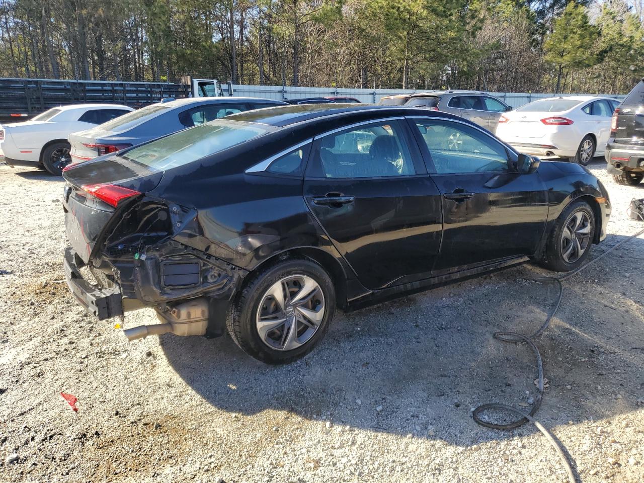 2020 Honda Civic VIN 2HGFC2F63LH586042 Copart auction photo, rear end / frame damage damage thumbnail 3