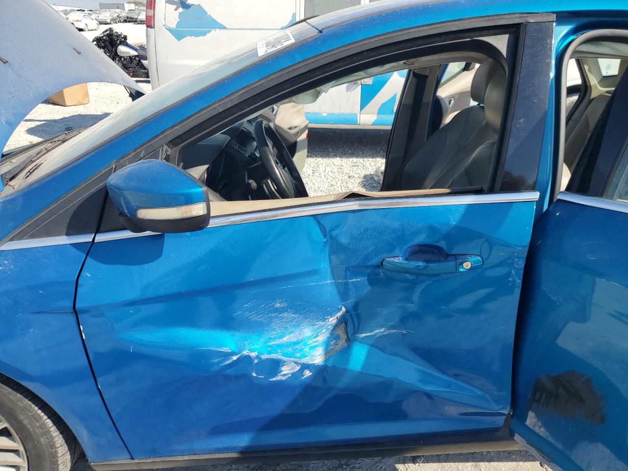 2012 Ford Focus VIN 1FAHP3H29CL413503 Copart auction photo, side damage thumbnail 7