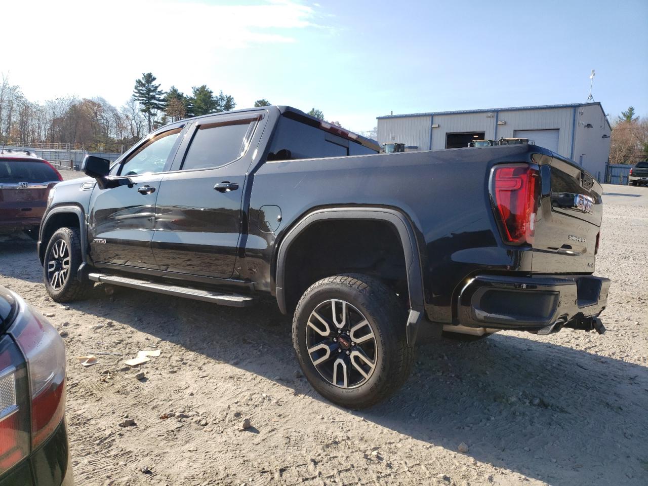 2019 GMC Sierra VIN 3GTP9EEL6KG110764 Copart auction photo, front end / side damage thumbnail 2