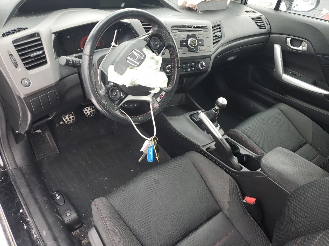 2012 Honda Civic VIN 2HGFG4A59CH708059 Copart auction photo, front end damage thumbnail 8