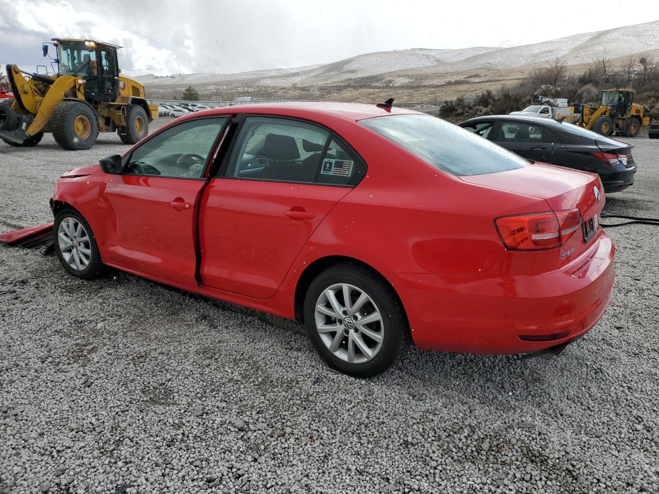 2015 Volkswagen Jetta VIN 3VWD17AJXFM206184 Copart auction photo, front end damage thumbnail 2