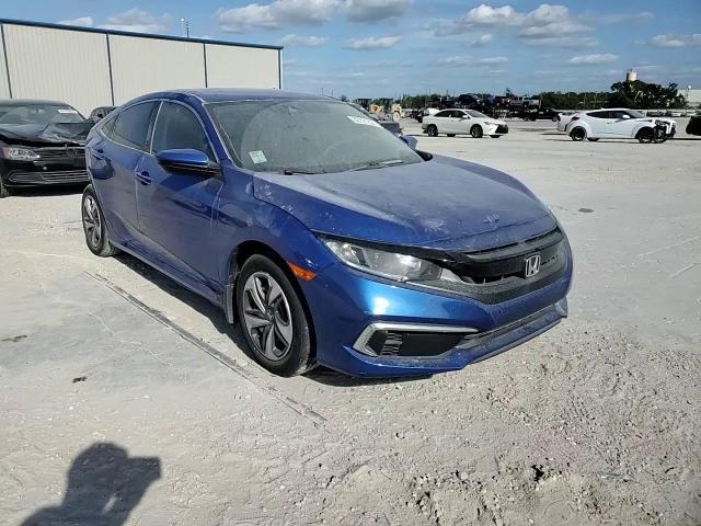 2019 Honda Civic VIN 19XFC2F63KE047073 Copart auction photo, rear end damage thumbnail 11