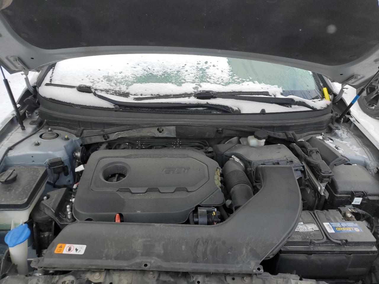 2015 Hyundai Sonata VIN 5NPE24AF4FH216679 Copart auction photo, front end damage thumbnail 11