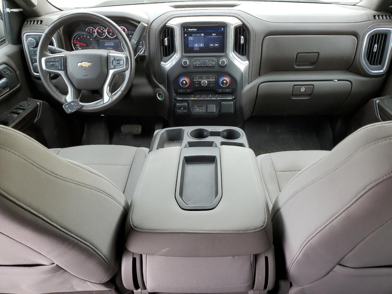 2020 Chevrolet Silverado VIN 3GCUYDED6LG433125 Copart auction photo, front end / side damage thumbnail 8