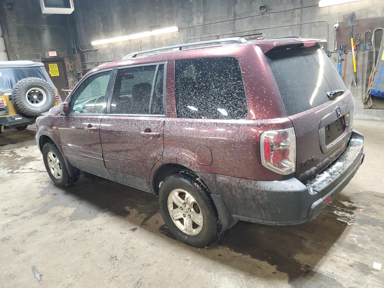 2008 Honda Pilot VIN 5FNYF18208B019173 Copart auction photo, front end damage thumbnail 2