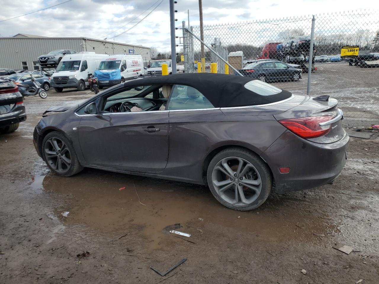 2017 Buick Cascada VIN W04WH3N5XHG001582 Copart auction photo, front end damage thumbnail 2