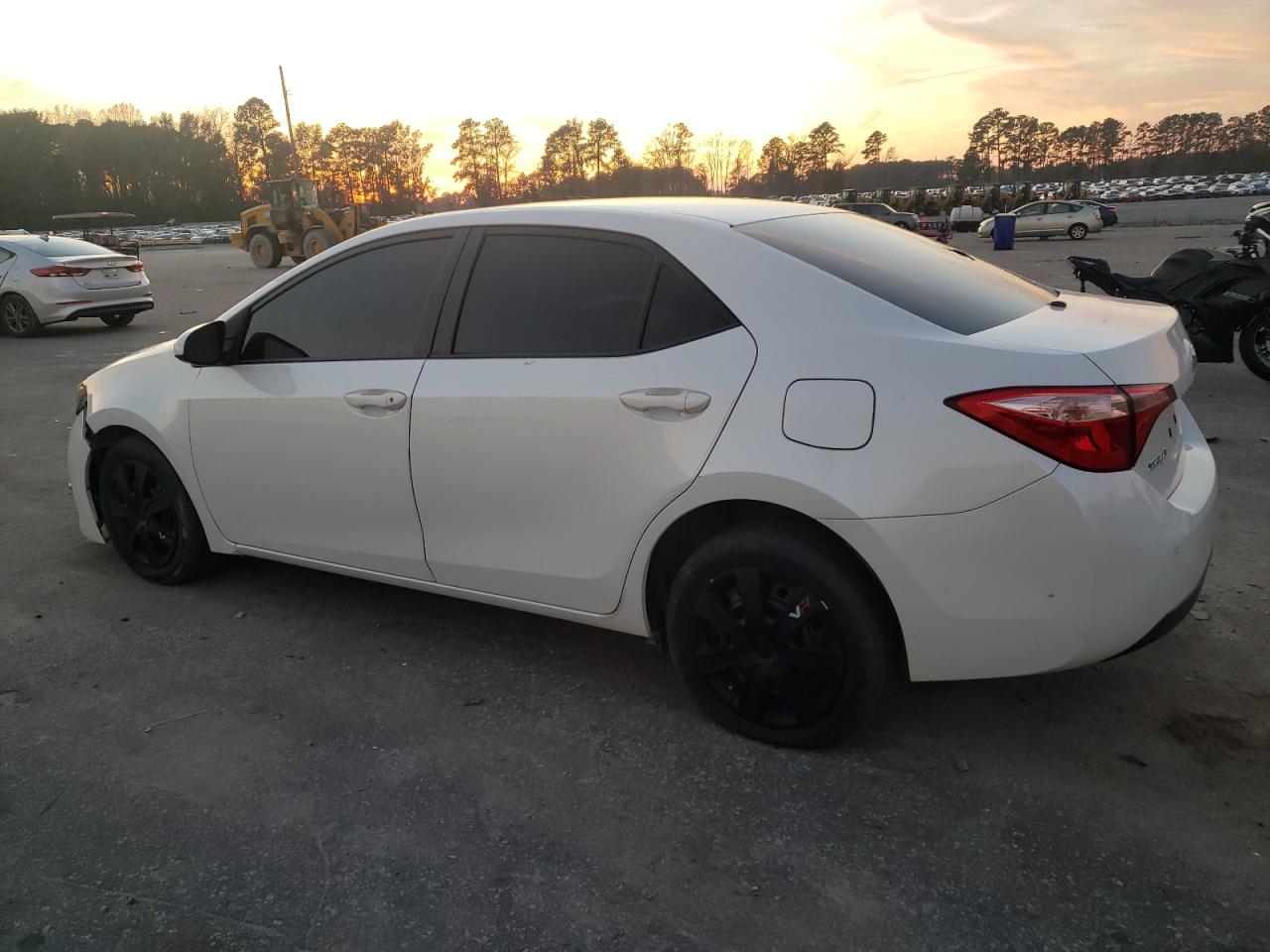 2017 Toyota Corolla VIN 5YFBURHE2HP600635 Copart auction photo, vandalism / all over damage thumbnail 2