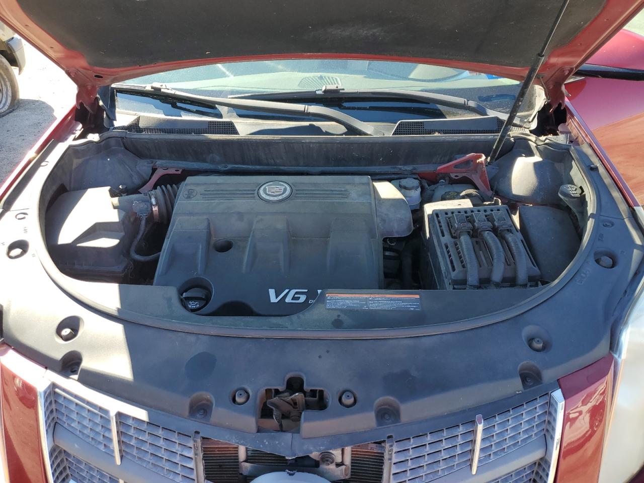 2012 Cadillac SRX VIN 3GYFNDE37CS523903 Copart auction photo, all over damage thumbnail 12