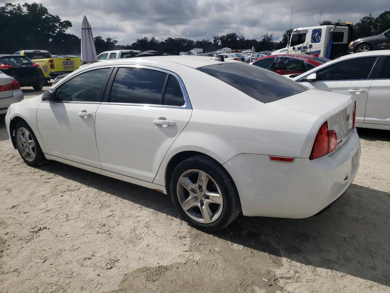 2012 Chevrolet Malibu VIN 1G1ZA5EU9CF348015 Copart auction photo, front end / undercarriage damage thumbnail 2