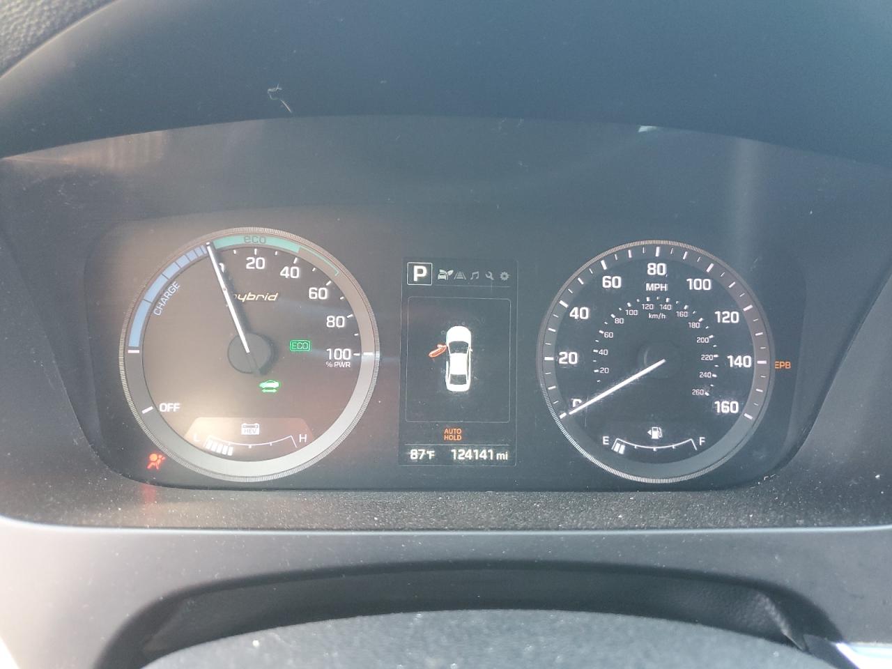 2017 Hyundai Sonata VIN KMHE34L14HA045033 Copart auction photo, rear end damage thumbnail 9