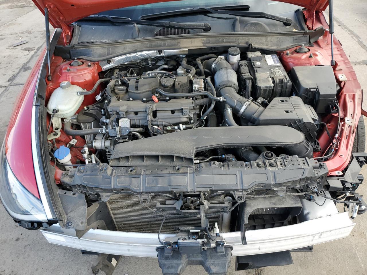 2020 Hyundai Sonata VIN 5NPEH4J29LH023094 Copart auction photo, front end damage thumbnail 11
