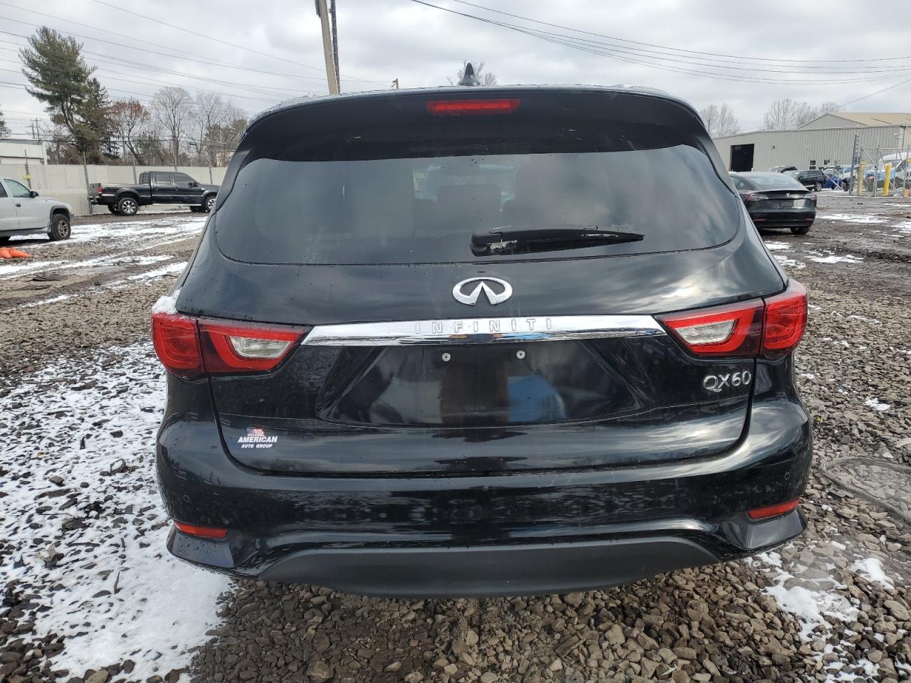 2017 Infiniti QX60 VIN 5N1DL0MM5HC523168 Copart auction photo, front end / side damage thumbnail 6