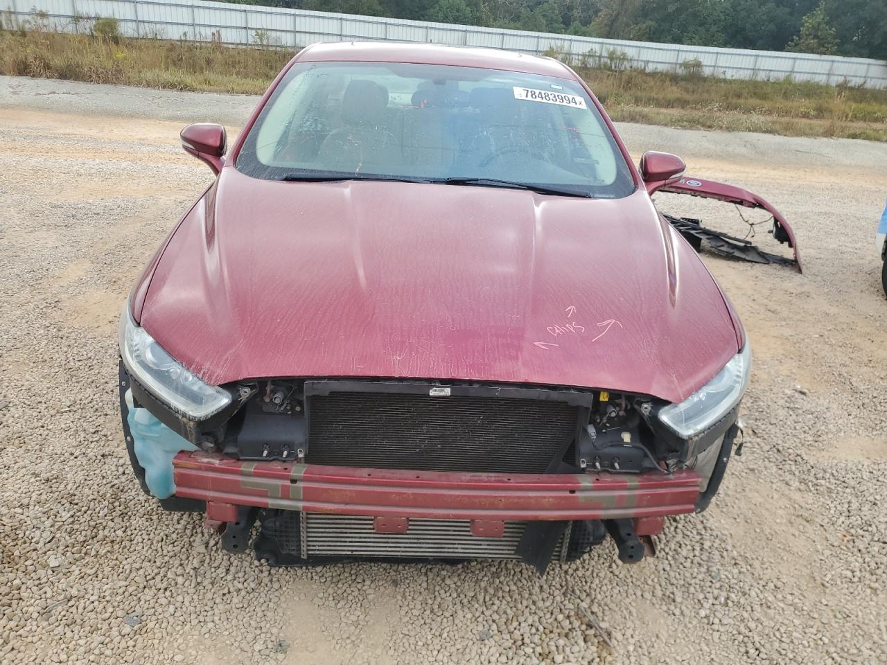 2014 Ford Fusion VIN 3FA6P0H99ER313201 Copart auction photo, front end / minor dent/scratches damage thumbnail 5