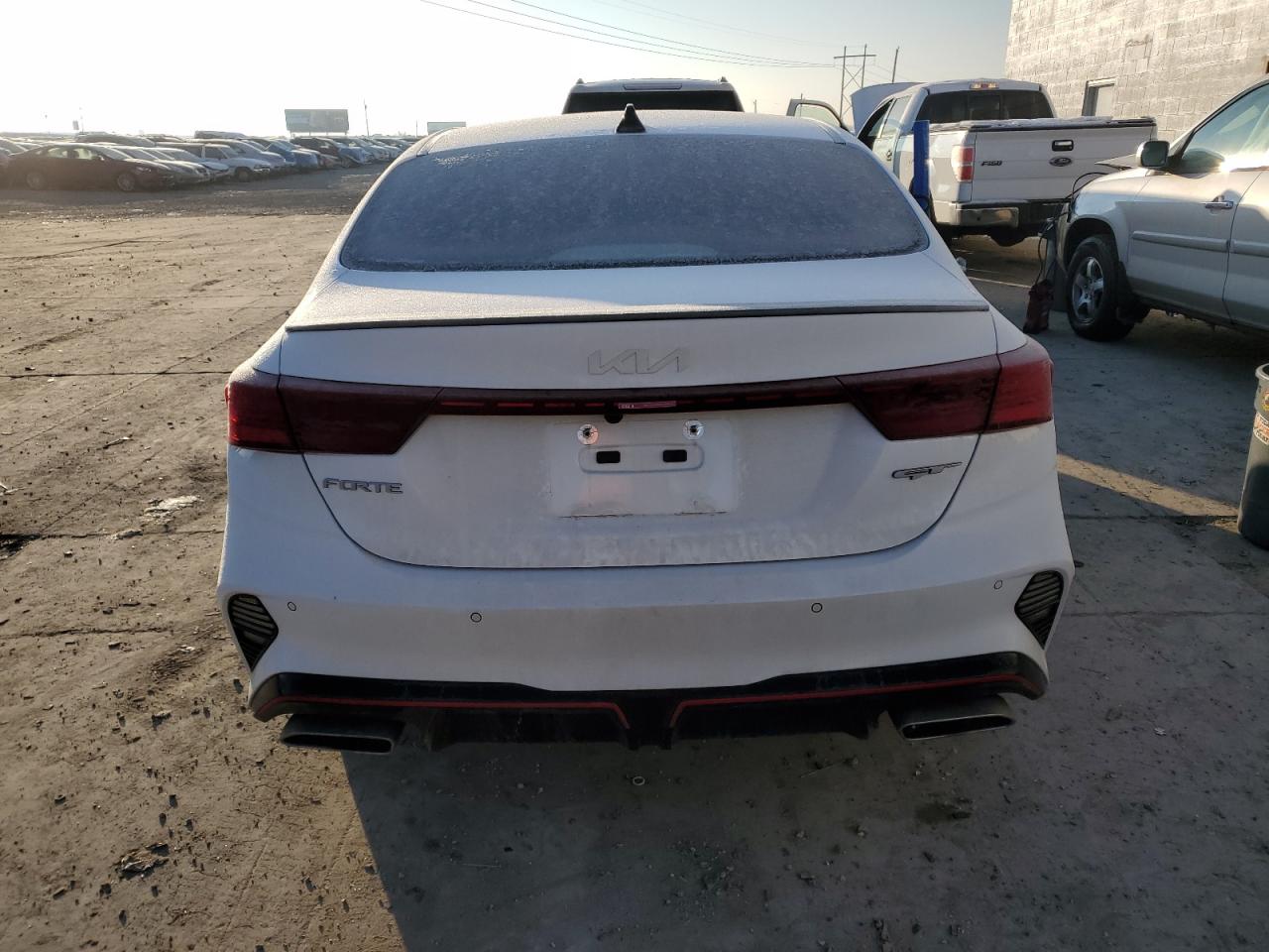 2023 KIA Forte VIN 3KPF44AC9PE592272 Copart auction photo, front end / side damage thumbnail 6