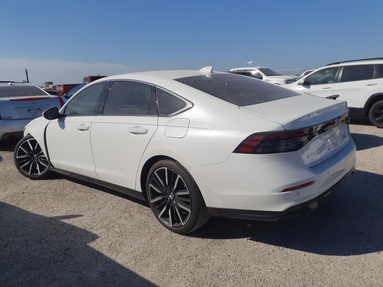 2024 Honda Accord VIN 1HGCY2F85RA054532 Copart auction photo, undercarriage / front end damage thumbnail 2