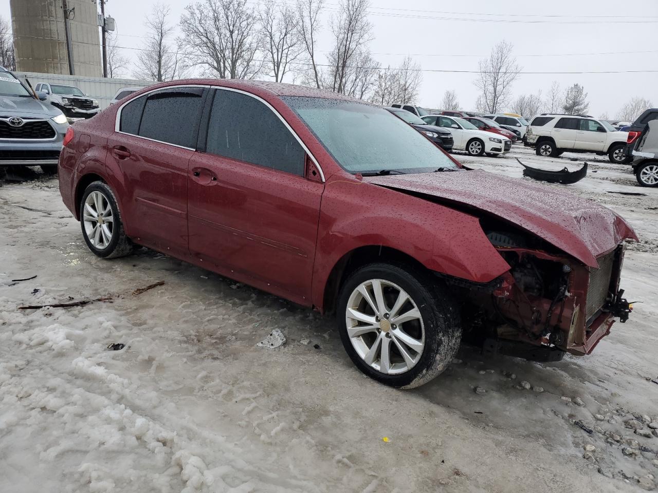 2014 Subaru Legacy VIN 4S3BMCC65E3007532 Copart auction photo, front end damage thumbnail 4