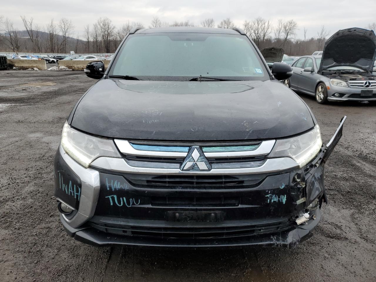 2018 Mitsubishi Outlander VIN JA4AZ3A34JZ021493 Copart auction photo, all over damage thumbnail 5