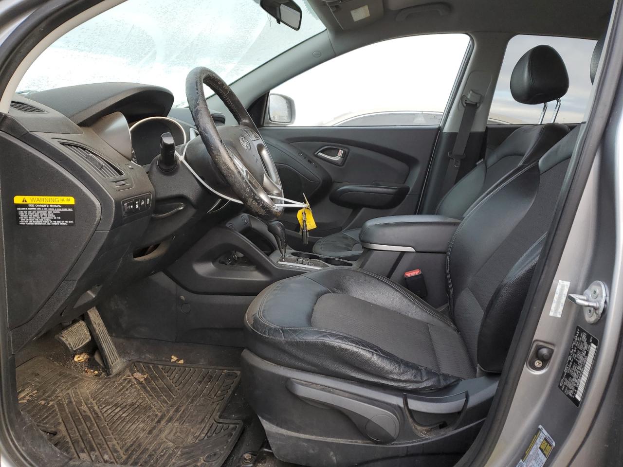 2011 Hyundai Tucson VIN KM8JUCAC2BU159855 Copart auction photo, front end damage thumbnail 7