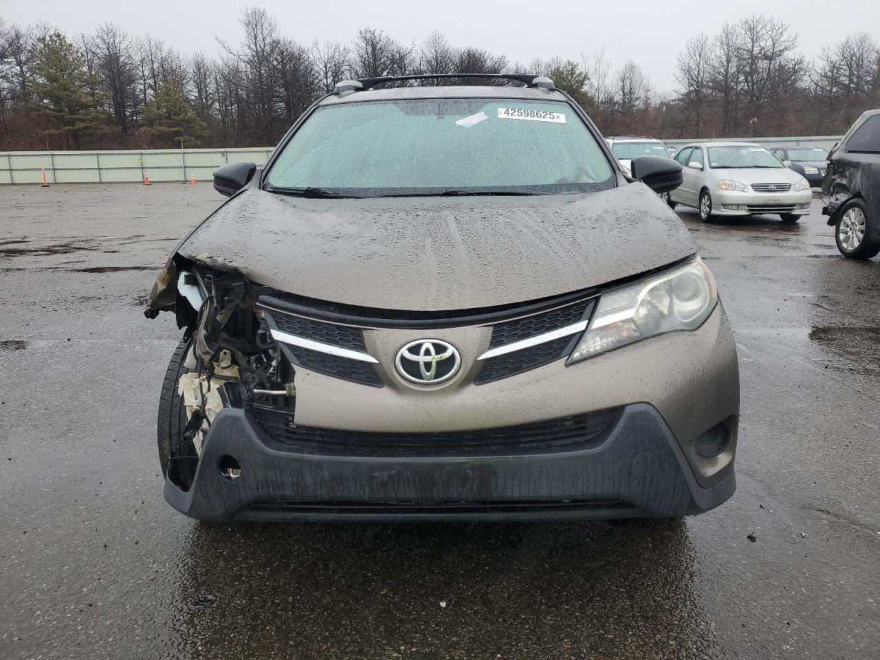 2013 Toyota RAV 4 VIN 2T3BFREVXDW099086 Copart auction photo, front end / minor dent/scratches damage thumbnail 5