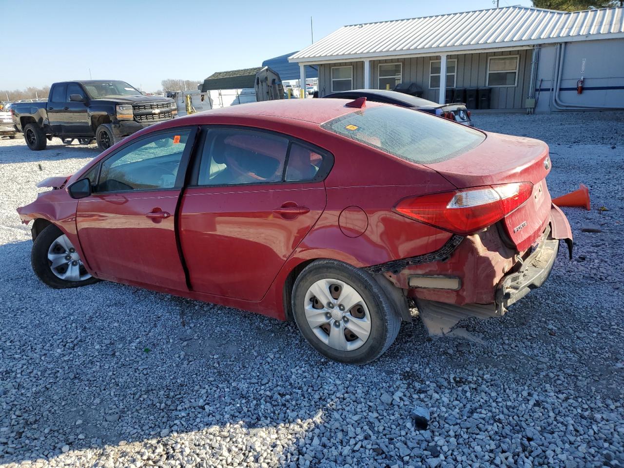 2016 KIA Forte VIN KNAFK4A68G5470043 Copart auction photo, all over damage thumbnail 2