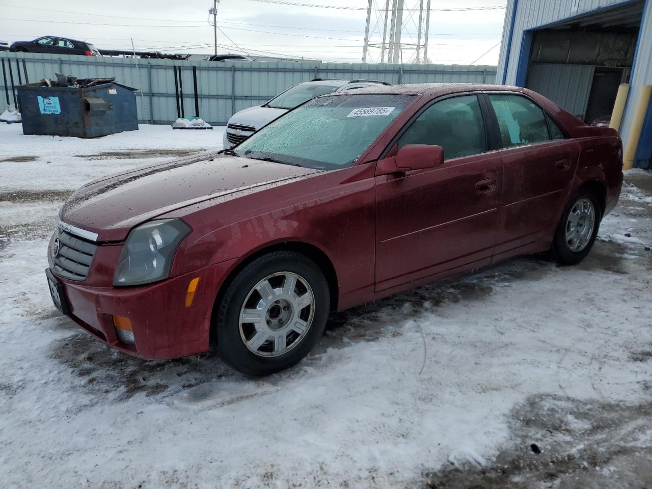 2003 Cadillac CTS VIN 1G6DM57N730106263