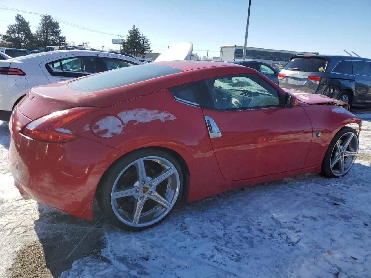 2011 Nissan 370Z VIN JN1AZ4EH2BM554137 Copart auction photo, front end damage thumbnail 3