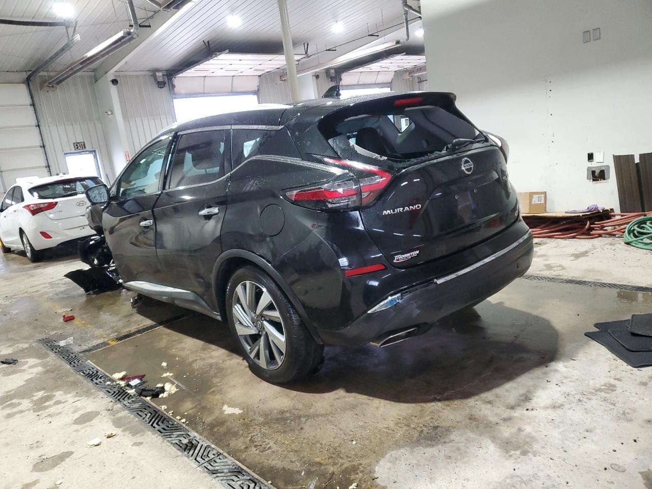 2019 Nissan Murano VIN 5N1AZ2MS9KN138509 Copart auction photo, front end / rear end damage thumbnail 2