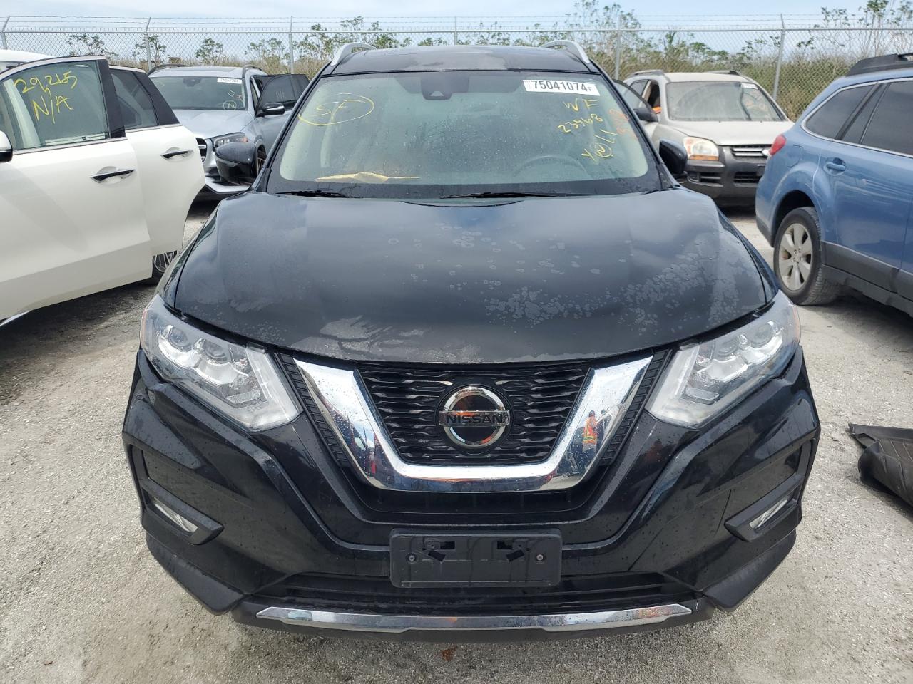 2018 Nissan Rogue VIN JN8AT2MT1JW490608 Copart auction photo, water/flood damage thumbnail 5