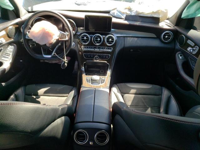 2018 Mercedes-Benz C-klasse VIN 55SWF6EB7JU255980 Copart auction photo, front end / side damage thumbnail 8