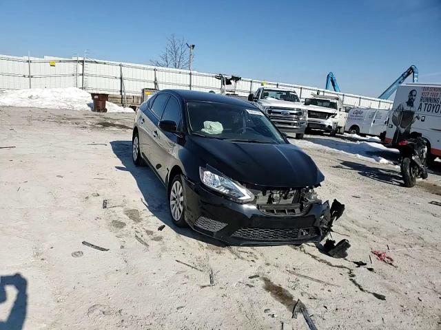 2019 Nissan Sentra VIN 3N1AB7AP2KY455754 Copart auction photo, side / front end damage thumbnail 10