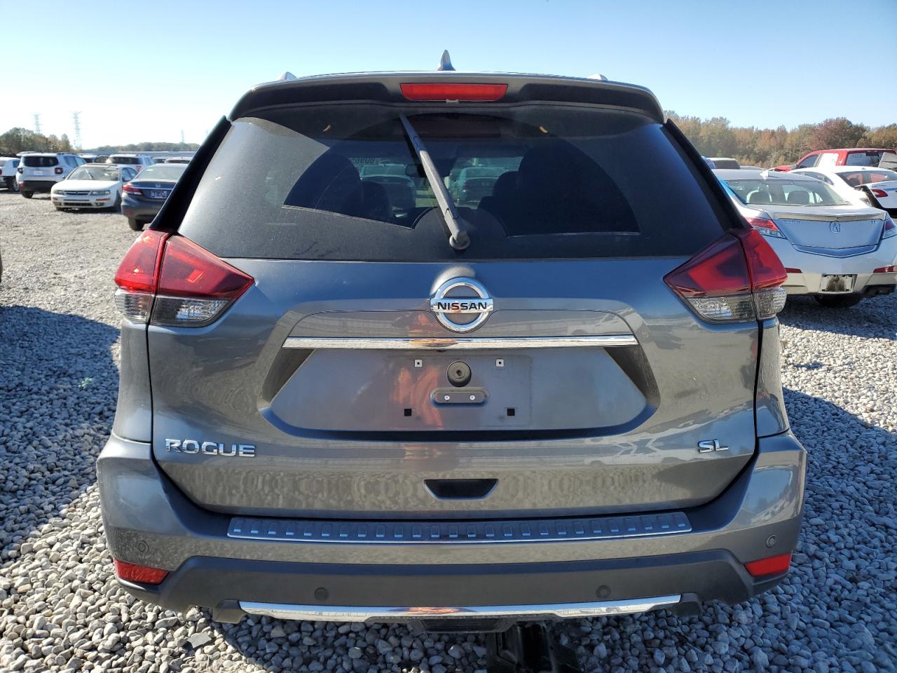 2019 Nissan Rogue VIN 5N1AT2MT6KC781695 Copart auction photo, side damage thumbnail 6