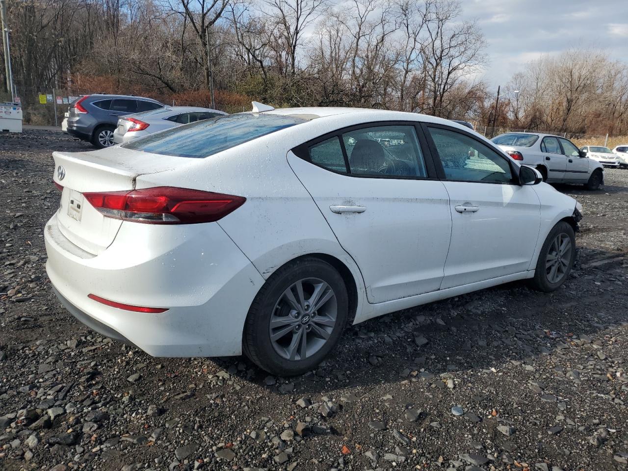 2017 Hyundai Elantra VIN 5NPD84LF6HH121888 Copart auction photo, front end damage thumbnail 3