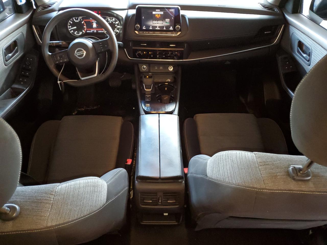2021 Nissan Rogue VIN JN8AT3AA9MW005922 Copart auction photo, side / minor dent/scratches damage thumbnail 8
