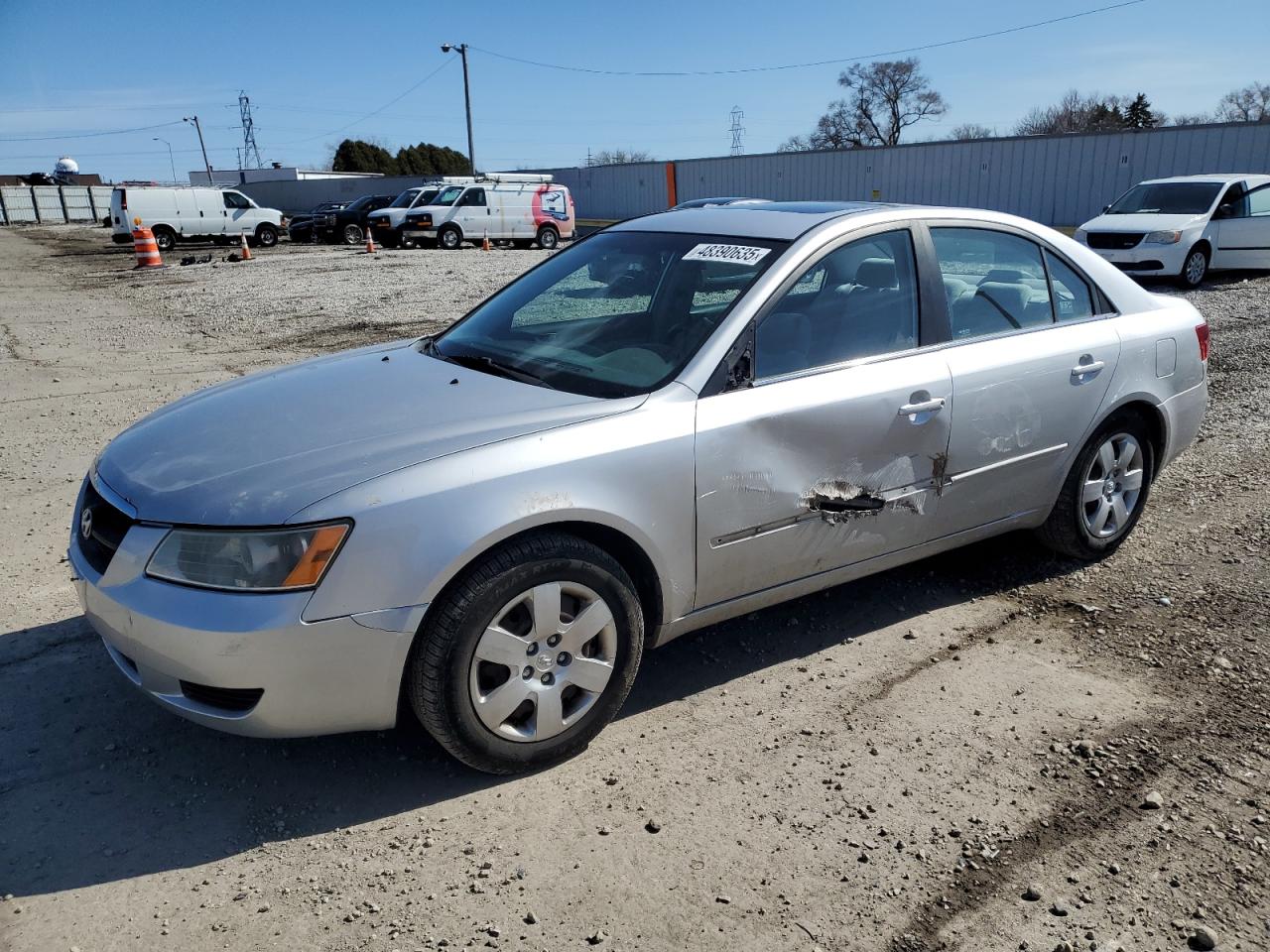 2008 Hyundai Sonata VIN 5NPET46C28H392368