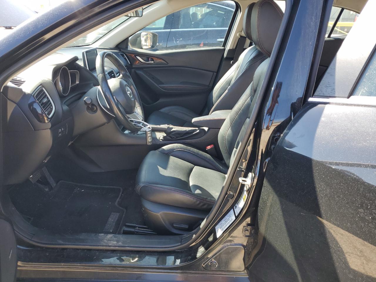 2014 Mazda 3 VIN JM1BM1W74E1108100 Copart auction photo, rear end damage thumbnail 7