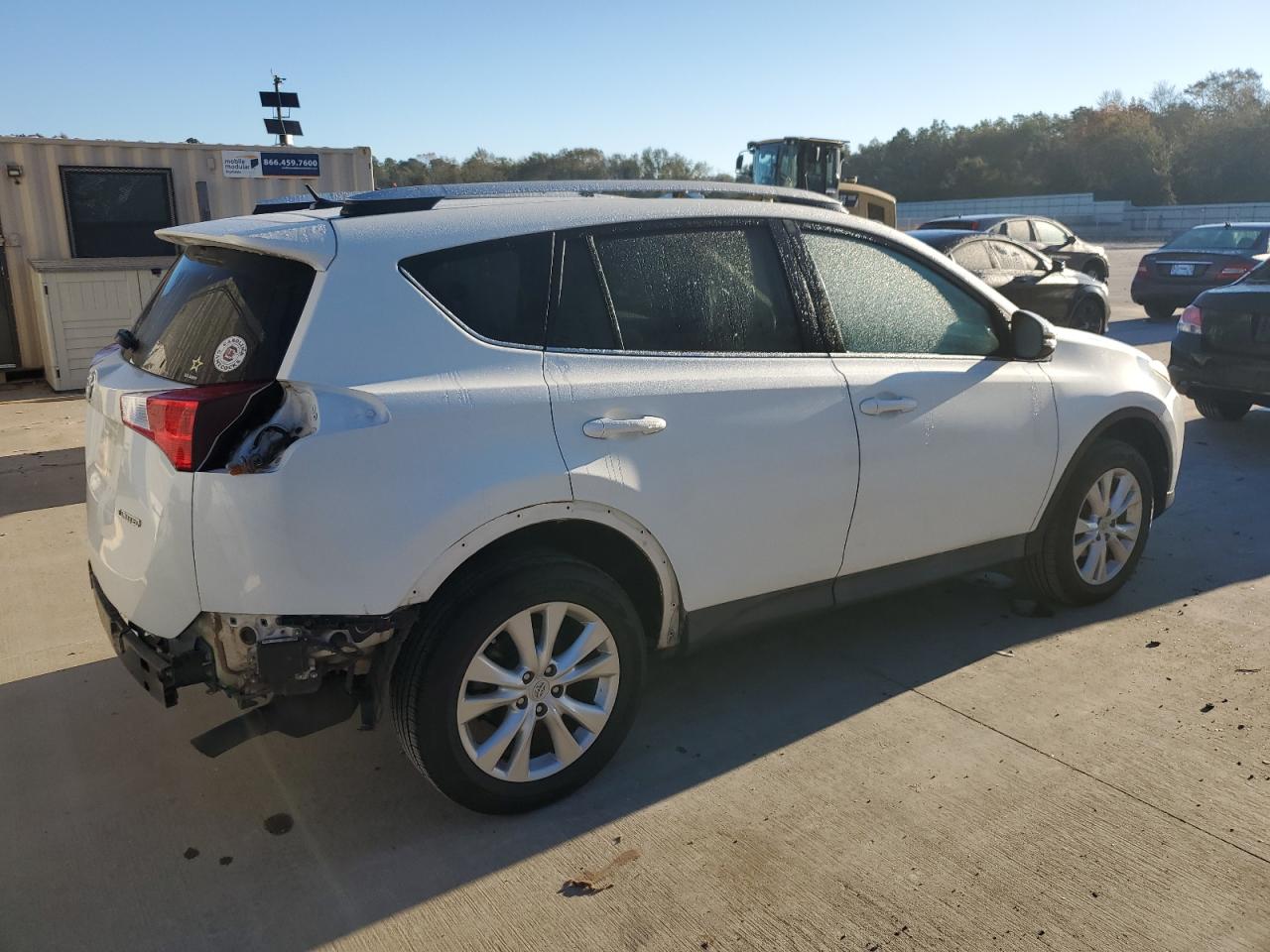 2014 Toyota RAV 4 VIN 2T3YFREV3EW108805 Copart auction photo, rear end / minor dent/scratches damage thumbnail 3