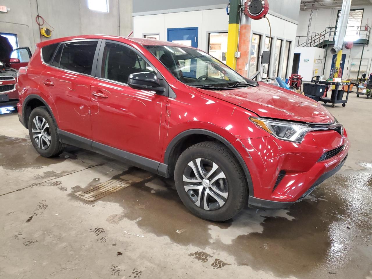 2017 Toyota RAV 4 VIN JTMZFREV2HJ141950 Copart auction photo, front end damage thumbnail 4