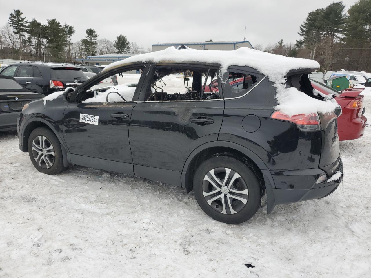 2016 Toyota RAV 4 VIN 2T3BFREV3GW516598 Copart auction photo, burn damage thumbnail 2