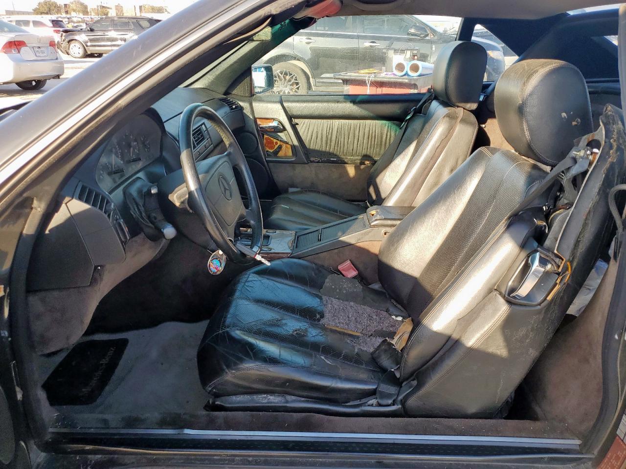 1995 Mercedes-Benz SL-klasse VIN WDBFA67E5SF109337 Copart auction photo, side / front end damage thumbnail 7