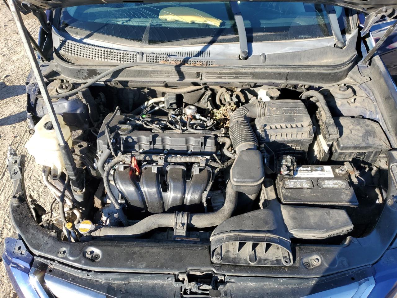 2011 Hyundai Sonata VIN 5NPEC4ACXBH025989 Copart auction photo, all over / hail damage thumbnail 12